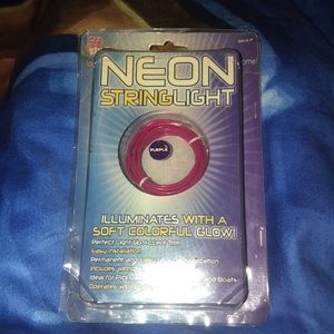 54 studio neon string light purple for car New